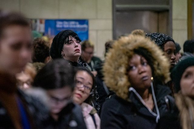 Scenes from last year's Penn Station nightmare